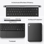 Wireless Keyboard Case for iPad Mini 6th/7th (A17 Pro) - Image 4