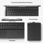 Wireless Keyboard Case for iPad Pro 11 inch M4 2024 - Image 4