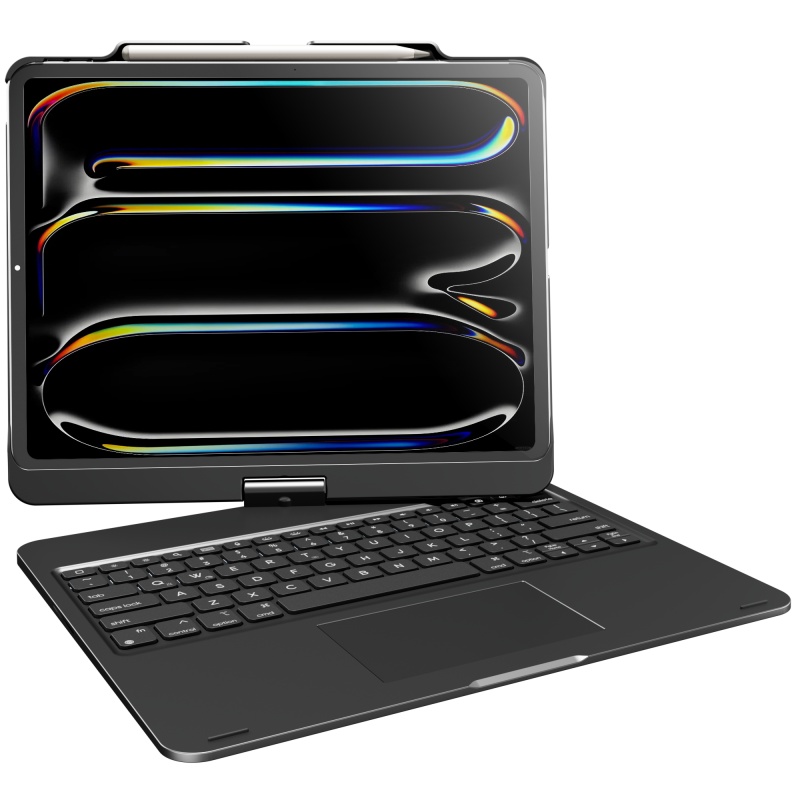 ipad pro 12.9 case with keyboard Wireless Keyboard Case for iPad Air 13" M3-M2 - Image 1